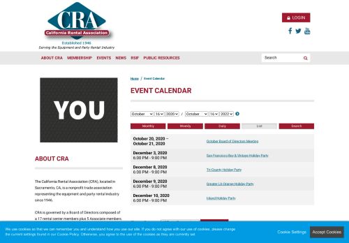 
                            11. List - California Rental Association