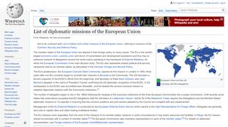 
                            11. List of diplomatic missions of the European Union - Wikipedia