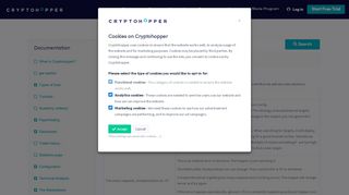 
                            11. List of error messages - Cryptohopper