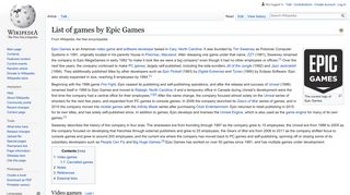 
                            10. List of games by Epic Games - Wikipedia