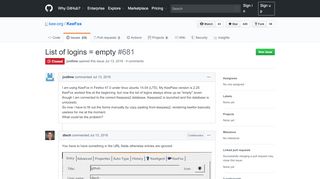 
                            2. List of logins = empty · Issue #681 · kee-org/KeeFox · GitHub