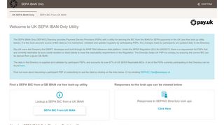 
                            5. List of Participants for UK SEPA IBAN Only - SWIFTRef - UK SEPA ...