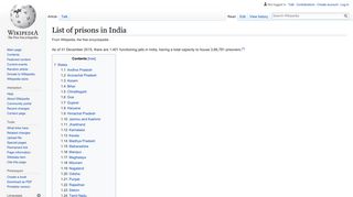 
                            6. List of prisons in India - Wikipedia
