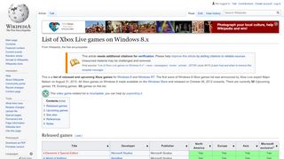 
                            13. List of Xbox Live games on Windows 8.x - Wikipedia