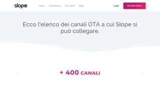 
                            13. Lista Canali OTA • Slope