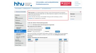 
                            5. Liste aktueller Sem.App. - Liste der aktiven Semesterapparate