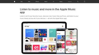 
                            11. Listen to music and more in the Music app - Apple Support