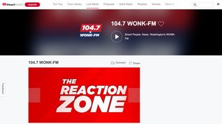 
                            12. Listen to WONK FM Live - Smart People. News. Washington's WONK ...