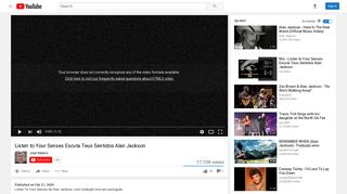 
                            12. Listen to Your Senses Escuta Teus Sentidos Alan Jackson - YouTube
