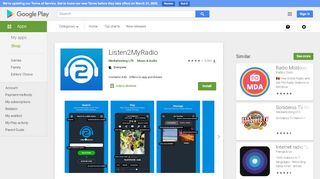 
                            9. Listen2MyRadio - Apps on Google Play