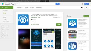 
                            3. Listen2MyRadio Control Panel – Apps i Google Play