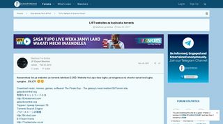 
                            8. LIST:websites za kushusha torrents - JamiiForums