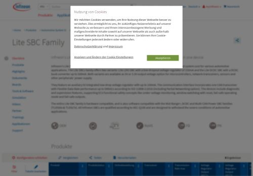 
                            13. Lite SBC Family - Infineon Technologies