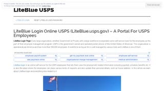 
                            3. LiteBlue Login | WWW.LITEBLUE.USPS.GOV Online Portal For USPS