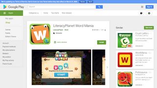 
                            4. LiteracyPlanet Word Mania - Apps on Google Play