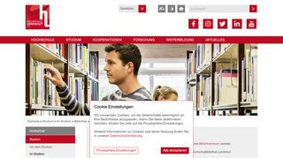 
                            2. Literatur suchen: Hochschule Landshut