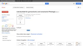 
                            8. Literaturblatt für germanische und romanische Philologie