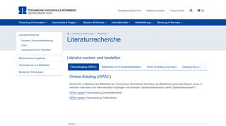 
                            2. Literaturrecherche – Technische Hochschule Nürnberg Georg Simon ...