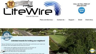 
                            2. LiteWire Internet Services, Inc.