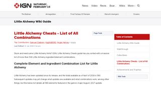 
                            3. Little Alchemy Cheats - List of All Combinations - Little Alchemy Wiki ...