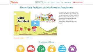 
                            10. Little Architect - Activity Box for Preschoolers | Flintobox