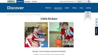 
                            7. Little Kickers | Limerick.ie