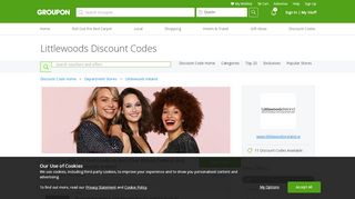 
                            13. Littlewoods Ireland Discount Codes & Vouchers - Groupon.ie