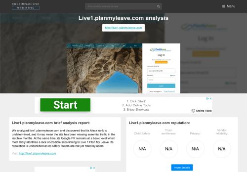 
                            2. Live 1 Plan My Leave. PlanMyLeave- Login - Popular Website Reviews