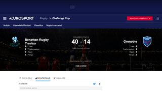 
                            10. LIVE Benetton Rugby Treviso - Grenoble - Challenge Cup - 13 ...