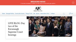 
                            11. LIVE BLOG: Day two of the Kavanaugh Supreme Court ...