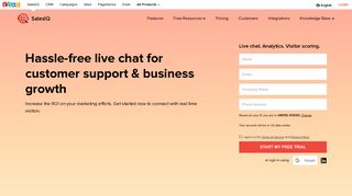
                            1. Live Chat Customer Support Software - Zoho SalesIQ