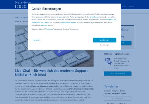
                            5. Live-Chats: die moderne Support-Lösung - 1&1 IONOS
