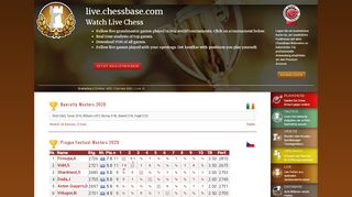 
                            7. Live Chess On ChessBase.com