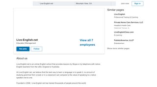 
                            4. Live-English.net | LinkedIn