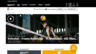 
                            8. Live Sport im Internet | SPORT1- Live Stream