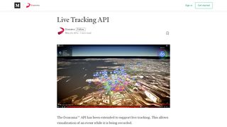 
                            4. Live Tracking API – Doarama Blog