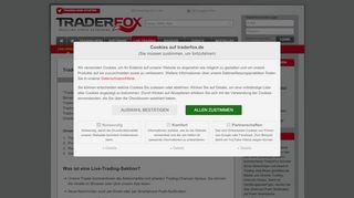 
                            8. Live-Trading - TraderFox Börsensoftware: Trading-Software ...