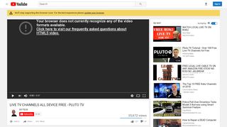 
                            8. LIVE TV CHANNELS ALL DEVICE FREE - PLUTO TV - YouTube