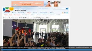 
                            9. Live von der Gamescom 2017: Eröffnung und erste Highlights aus Köln