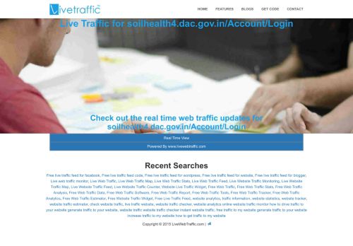 
                            7. Live Web Traffic | Live Traffic for soilhealth4.dac.gov.in/Account/Login