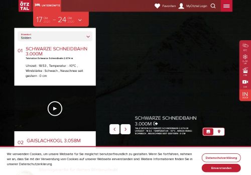 
                            4. Livecam-Bilder aus dem Ötztal