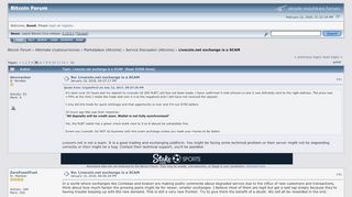 
                            9. Livecoin.net exchange is a SCAM - Bitcointalk