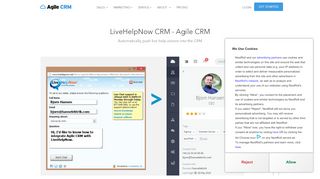 
                            5. LiveHelpNow Integration - Agile CRM