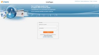 
                            5. LivePages de STRATO