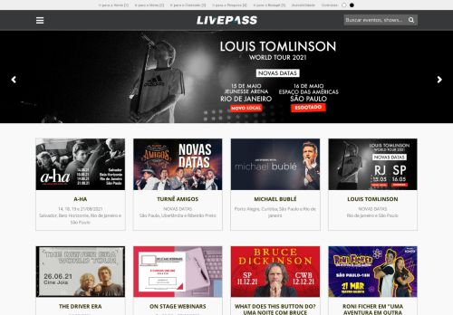 
                            6. Livepass | Vendas de ingressos e muito mais!