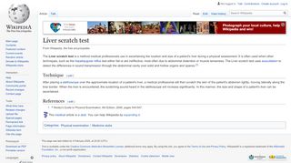 
                            13. Liver scratch test - Wikipedia