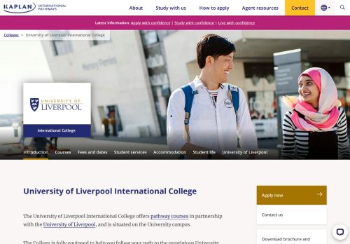 
                            2. Liverpool International College (LIC) | Kaplan Pathways