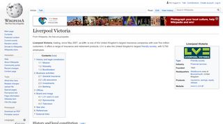 
                            2. Liverpool Victoria - Wikipedia
