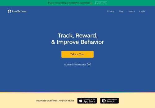 
                            7. LiveSchool - Track, Reward, and Improve Behavior