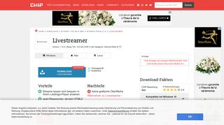 
                            10. Livestreamer - Download - CHIP